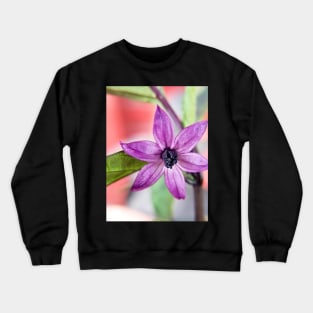 Count Dracula Flower Crewneck Sweatshirt